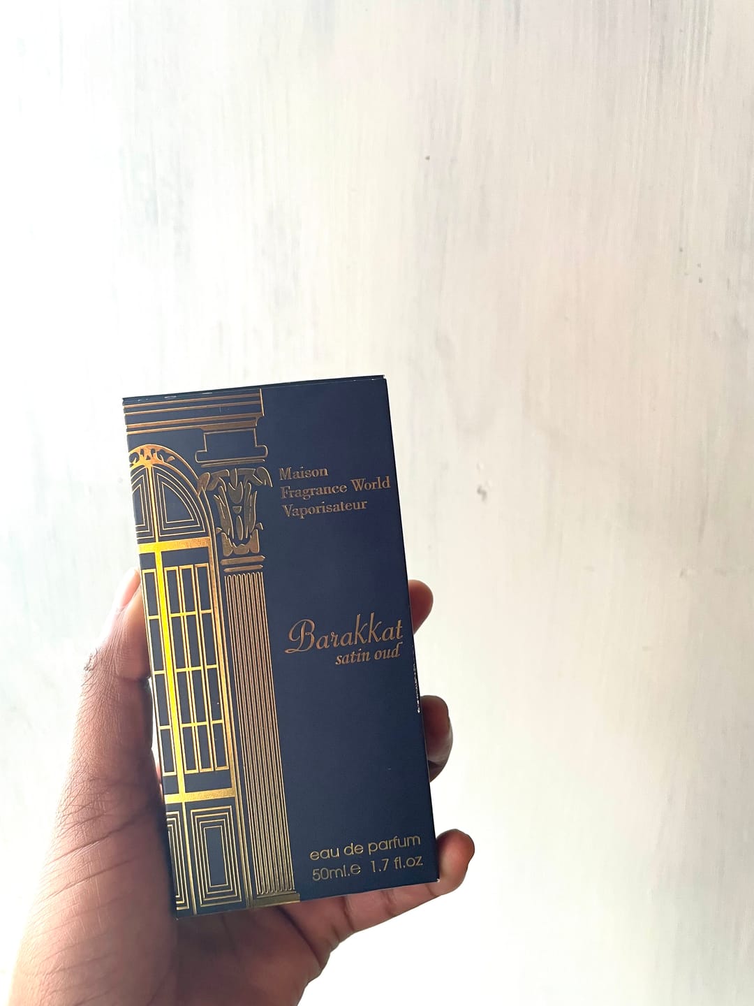Customer photo review of Barakkat satin Oud 50ml