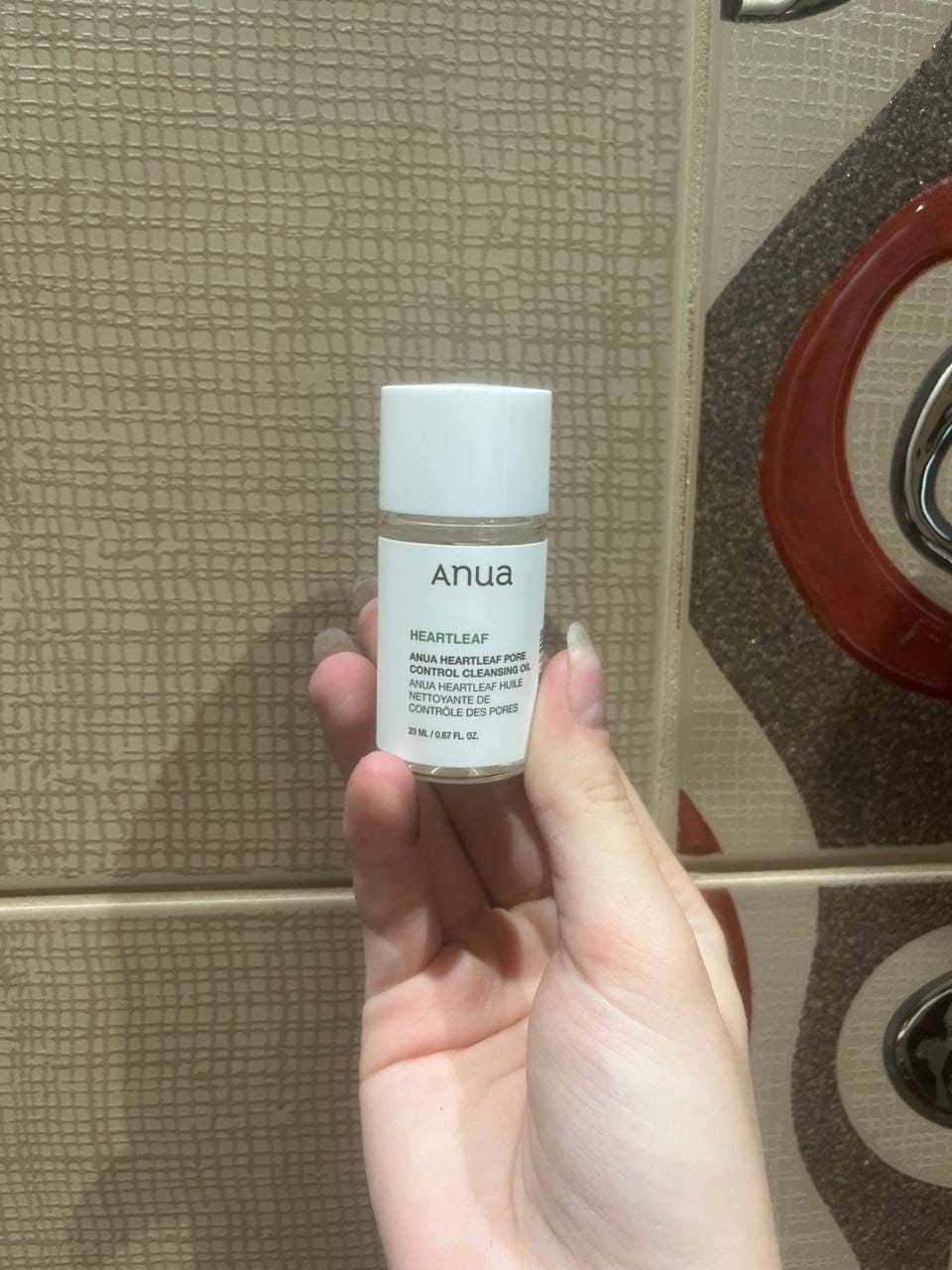 Customer photo review of Hidrofīlā eļļa dziļai poru attīrīšanai Anua Heartleaf Pore Control Cleansing Oil