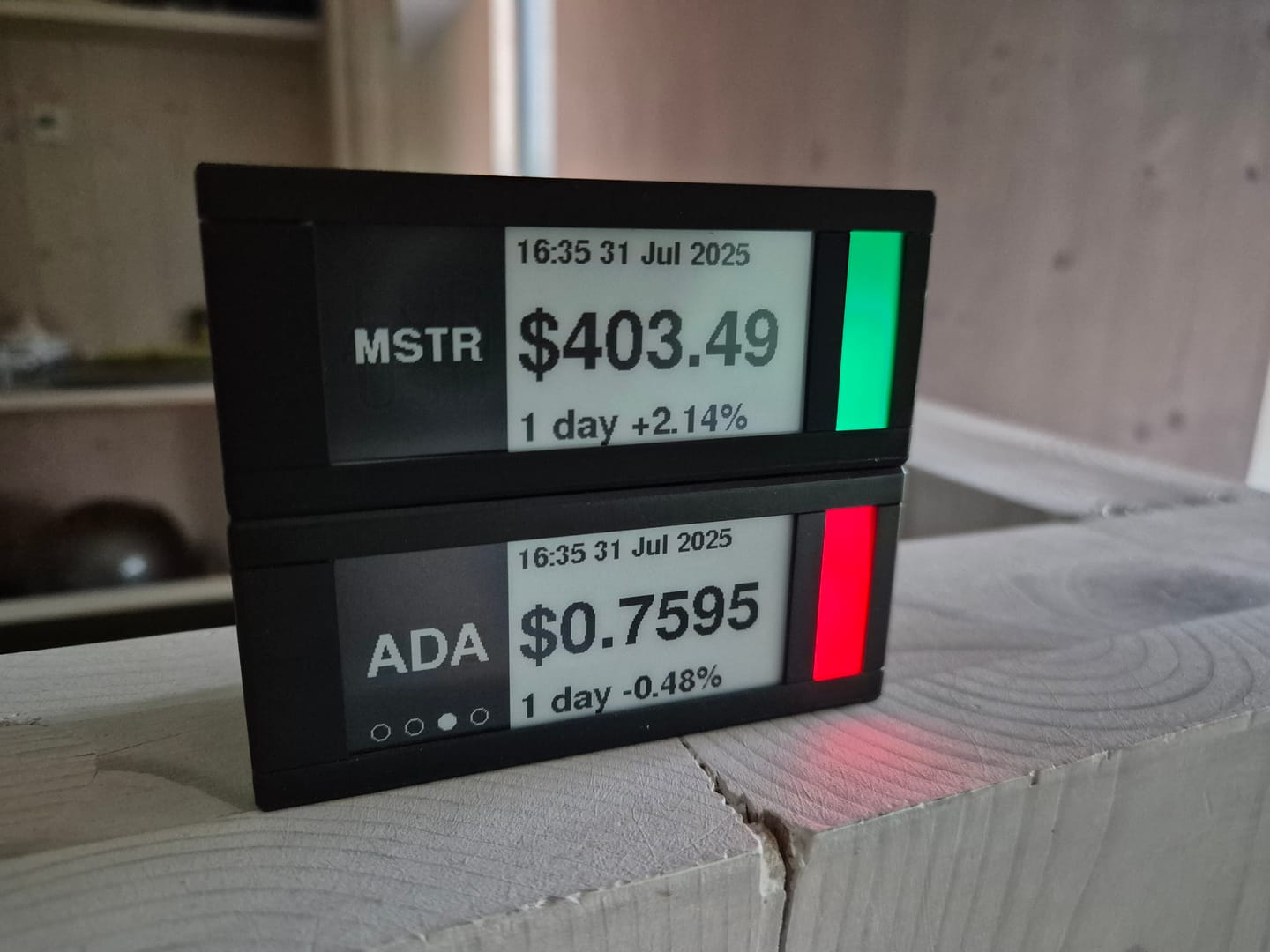 Customer photo review of TickrMeter