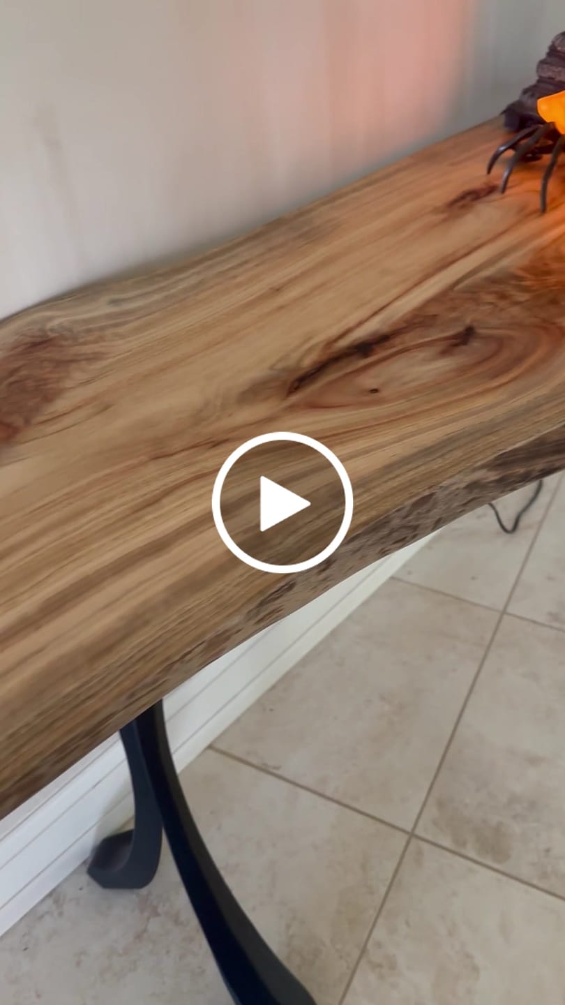 Customer video review of Console Table Legs 28H 16W Handmade Metal Design 209 Xeni