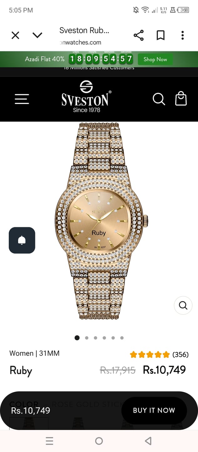 Customer photo review of Ruby