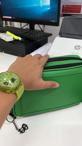 Customer photo review of Crossbody Sinaloa XL • Verde Bandera