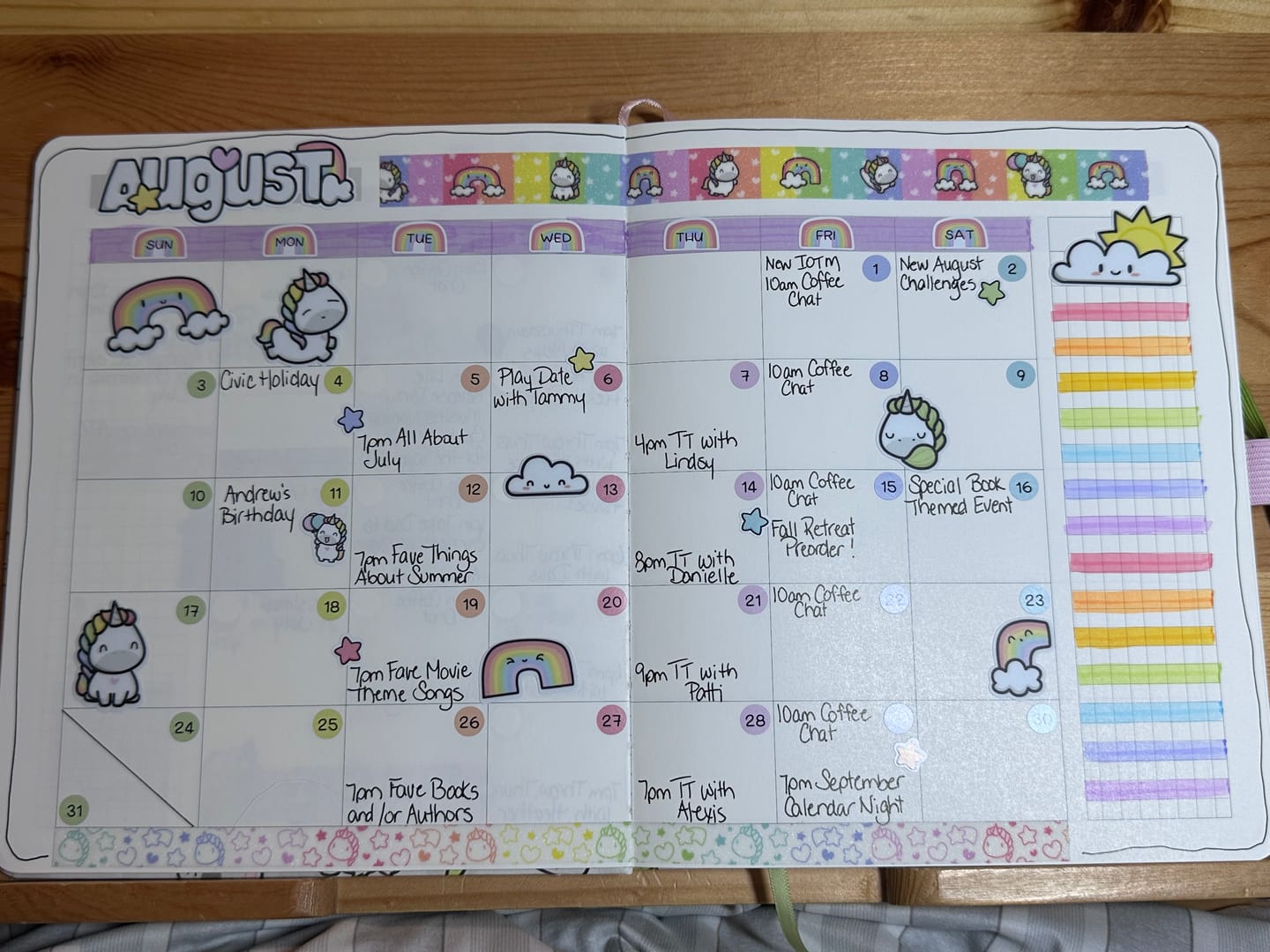 Customer photo review of Rainbow Unicorns Box Set