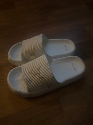 Customer photo review of HappyFlops Limited Editions