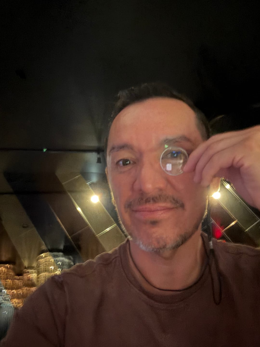 Customer photo review of Monocle - Silver Dark