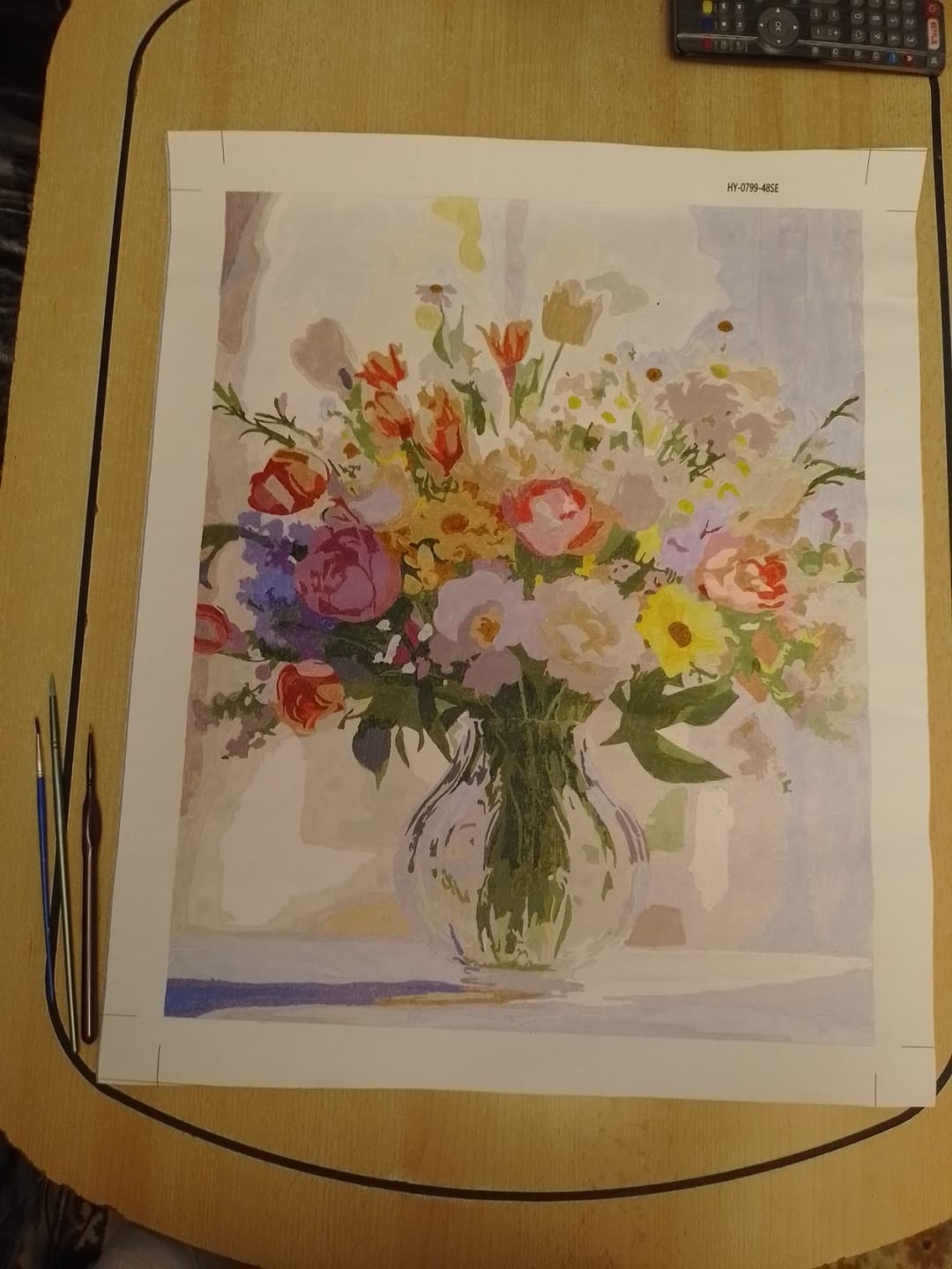 Customer photo review of Holzrahmen mit Magnetverschluss für Diamond Painting