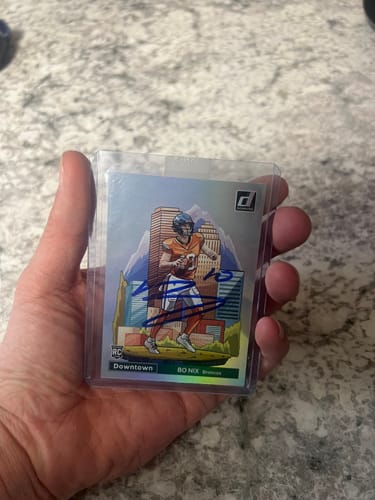 Customer photo review of Bo Nix Autograph Signing