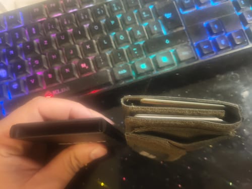 Stefan P. review of Tactical Wallet MK2 - 5-Farben Flecktarn image 3 out of 4