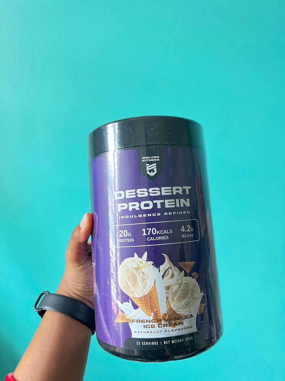 Customer photo review of [900g Tub] DESSERT PROTEIN - FRENCH VANILLA ICE CREAM