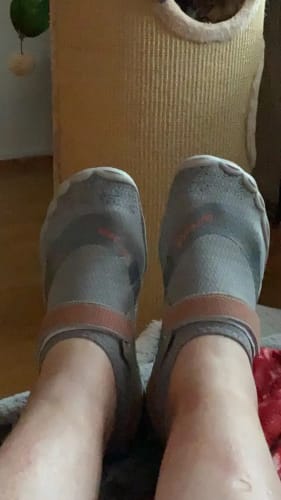 Customer photo review of Nerf II – Baskets Pieds Nus Aquatiques Élastiques
