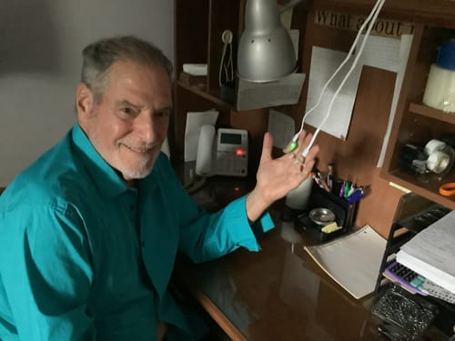 Customer photo review of BTE Rechargeable Hearing Aids (Pair)