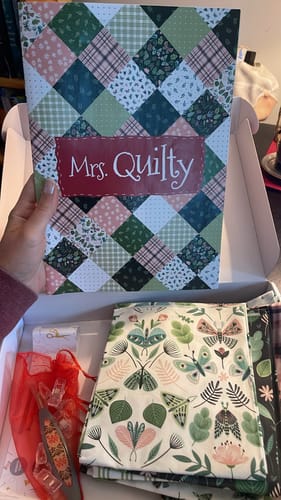 Customer photo review of Mrs Quilty Subscription Box 3