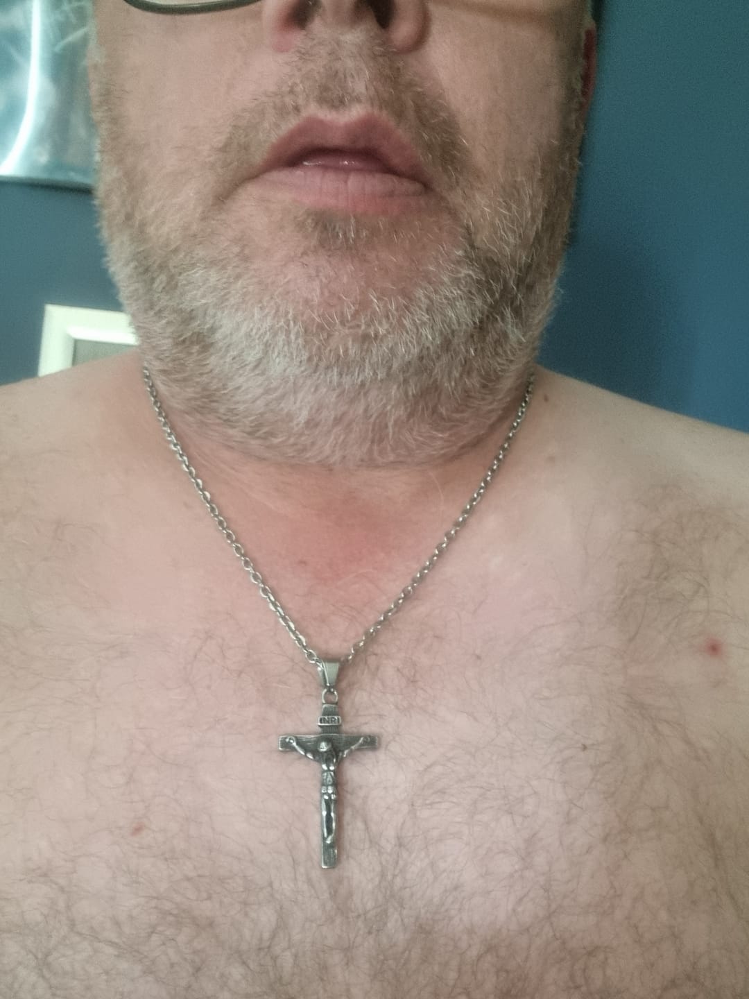 Customer photo review of Jesus Piece.