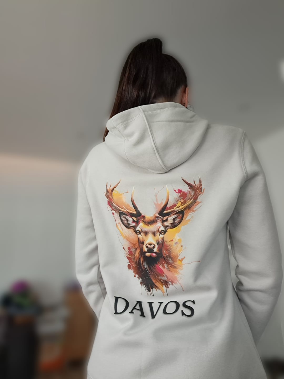 Customer photo review of DAVOS Hoodie-Damen