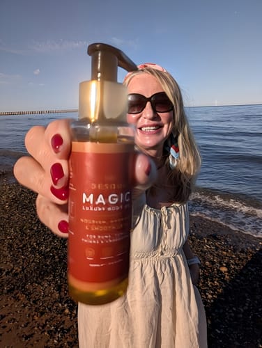 Customer photo review of Besque™ Magic Body Oil - 100ml