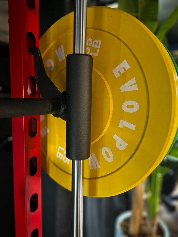 Customer photo review of EVOLPOW Color Low Bounce Bumper Plates Olympic Weight Plates