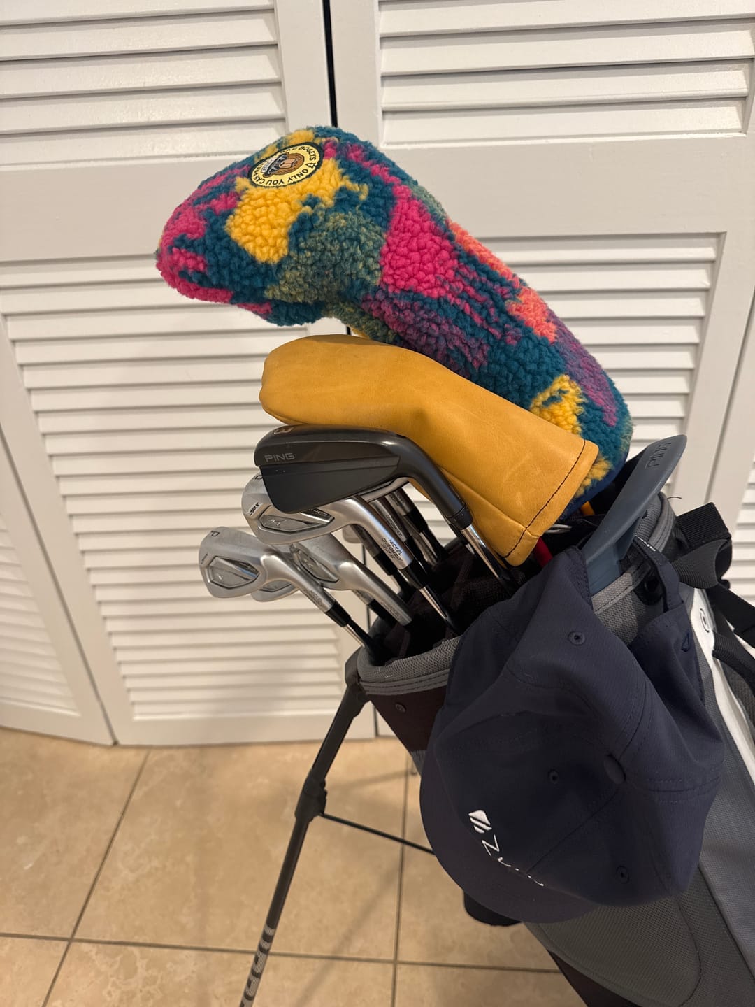Customer photo review of Bogey Sherpa Headcovers