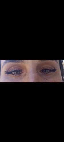 Customer photo review of Secret Lash Kit