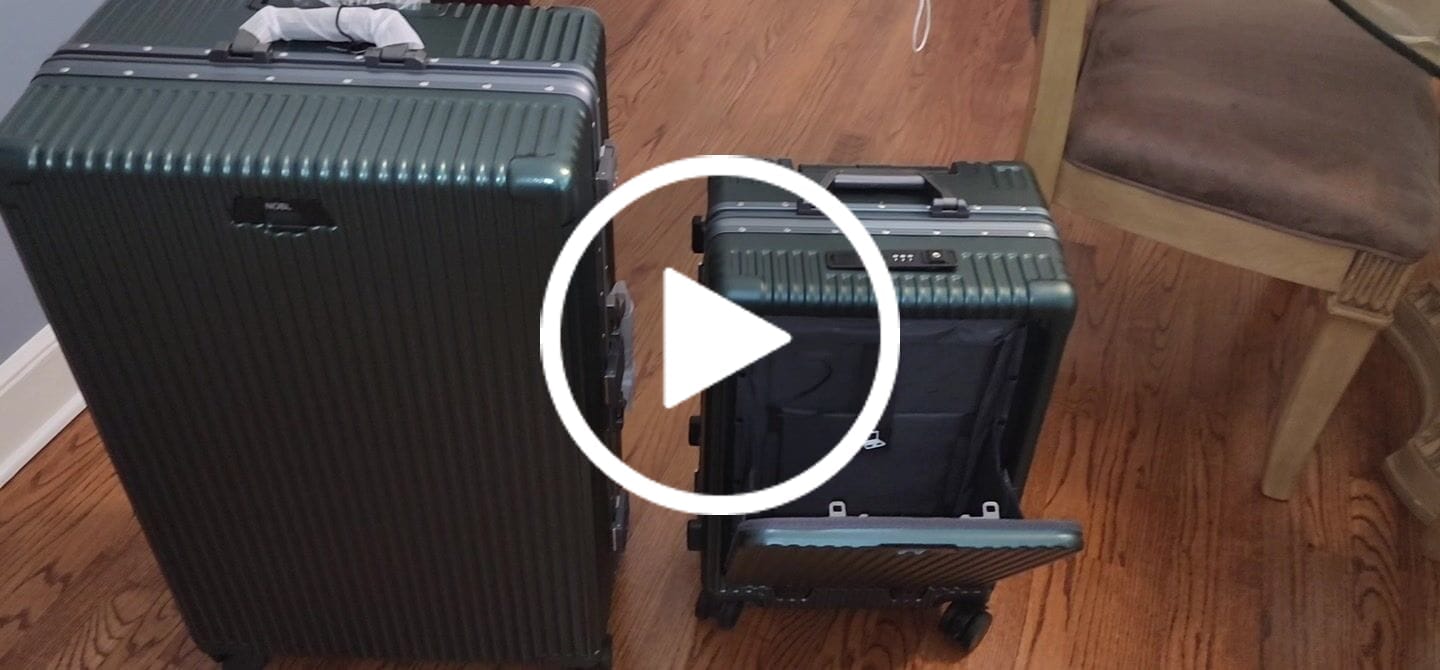 Customer video review of Carry-on + Check-in