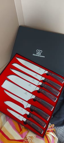 Customer photo review of Asiatisches Messerset Premium 8-teilig