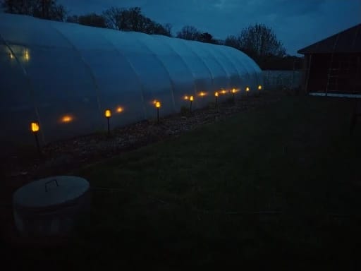 Customer photo review of LED Solar Gartenfackel – wasserdicht & dekorativ