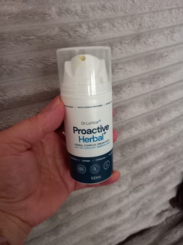 Customer photo review of Proactive Herbal+ Speciális Gyógynövény Krém Izmokra, Ízületekre, Talpi Bőnyére