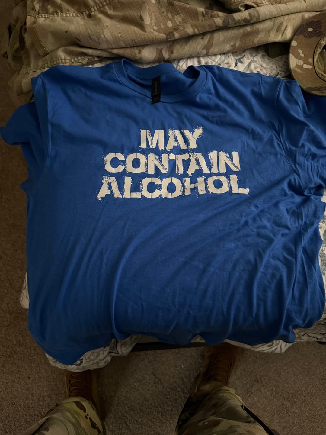 Customer photo review of May Contain Alcohol