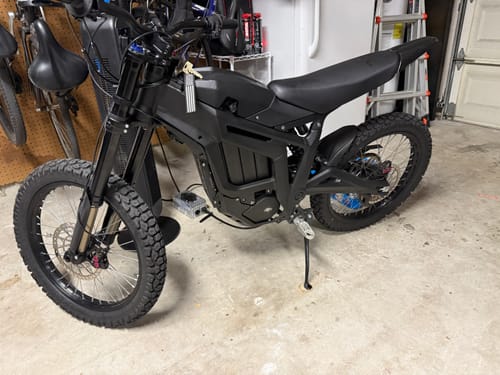 Customer photo review of OEM Front Axle Set Bolt | Factory Fork | Talaria Sting | MX4