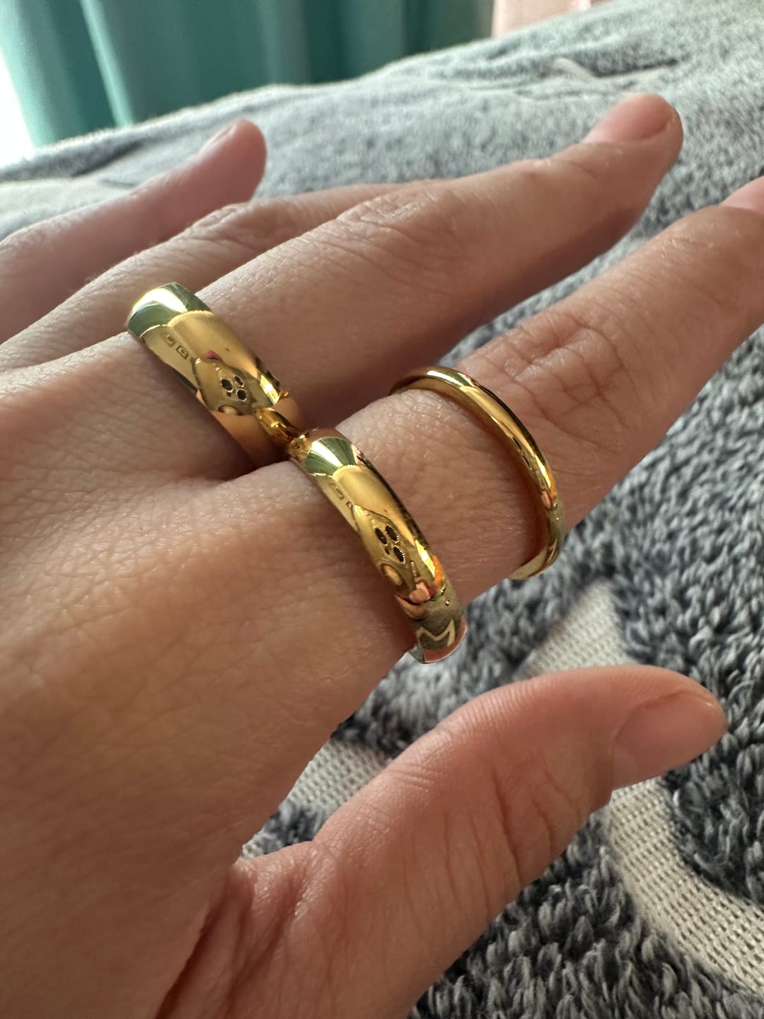 Customer photo review of Set 3 Anillos Hera