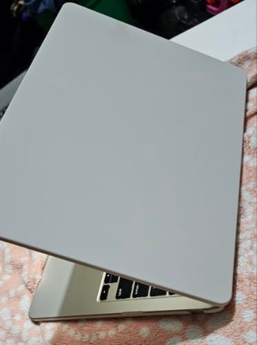 Customer photo review of Nude Macbook Case