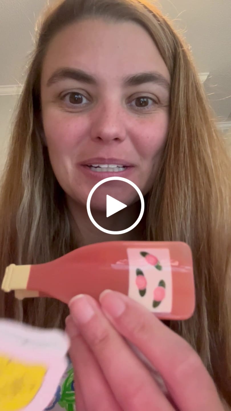 Customer video review of Large Rose Wine Bottle Hair Claw Clip