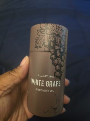 Customer photo review of White Grape Recovery Oil