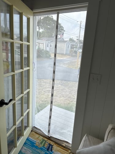 Customer photo review of 34x78 Magnetic Screen Door