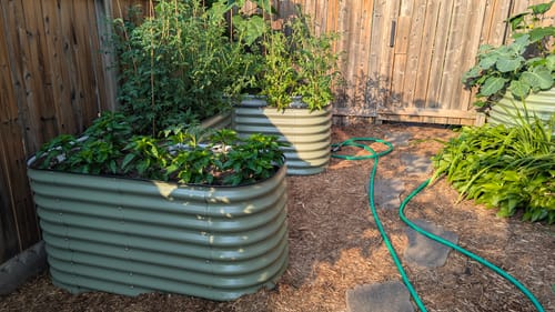 Customer photo review of 32" Tall L-Shape