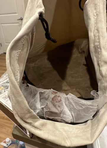 Customer photo review of Caroline Bag Pecan