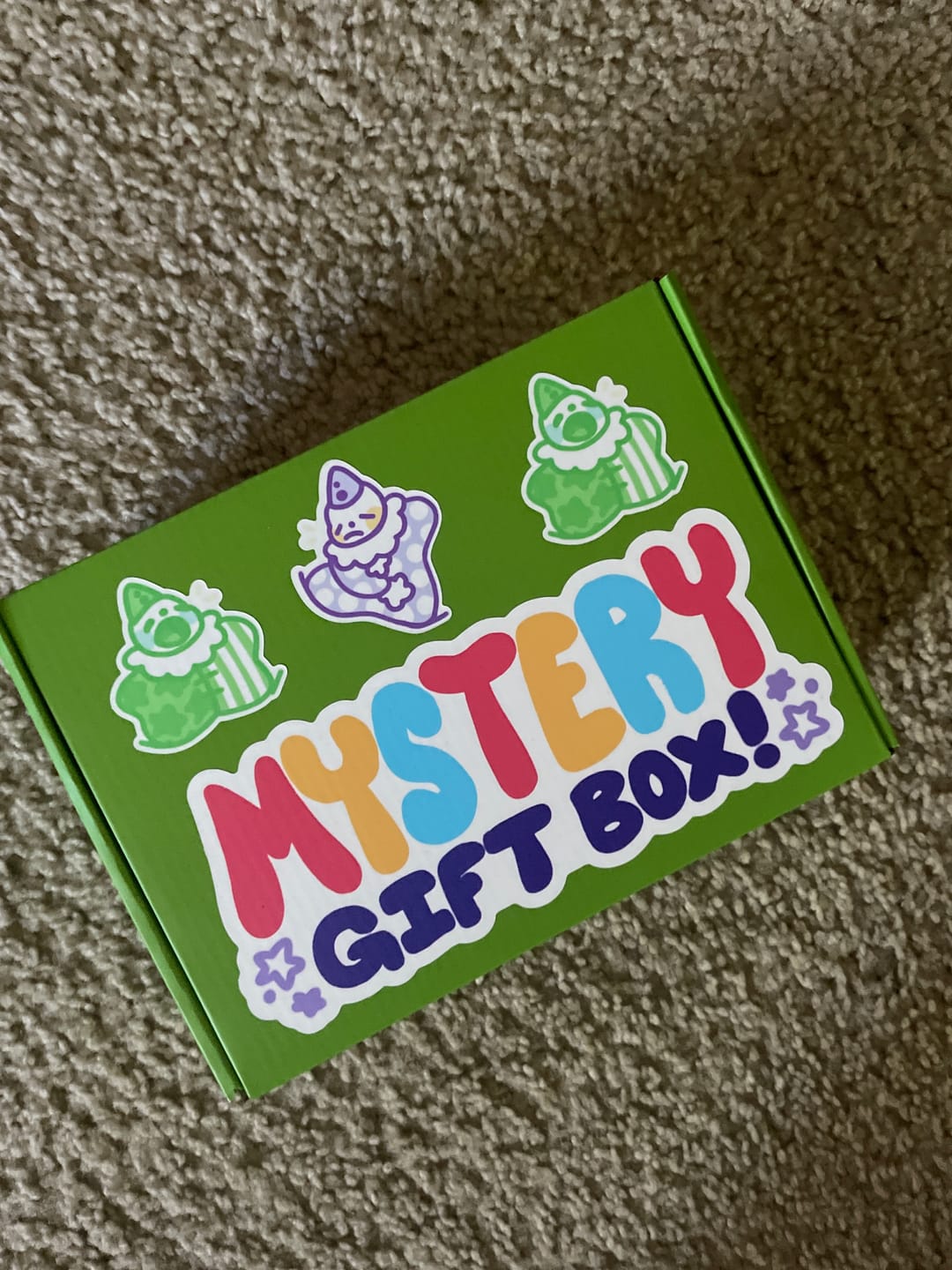 Customer photo review of Mystery Gift Box