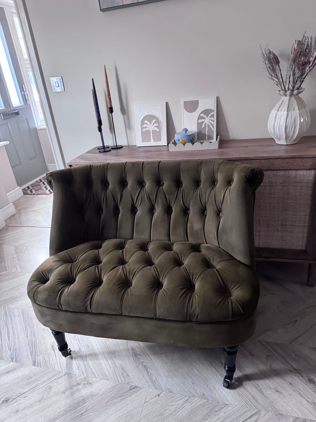 Customer photo review of Fabric Paint -- Olive