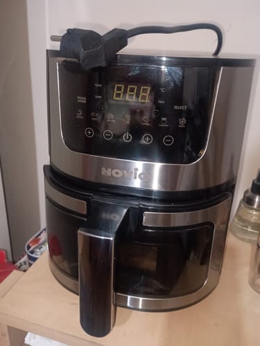 Customer photo review of Air Fryer Novio Grill & Fry