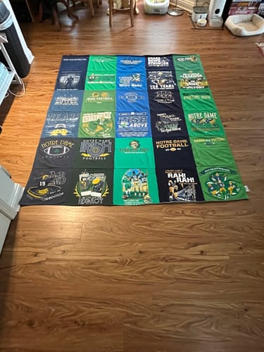 undefined review of Premium T Shirt Quilt image 1 out of 1