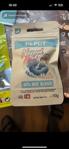 Customer photo review of HHZ Hasch - Nepal Cream