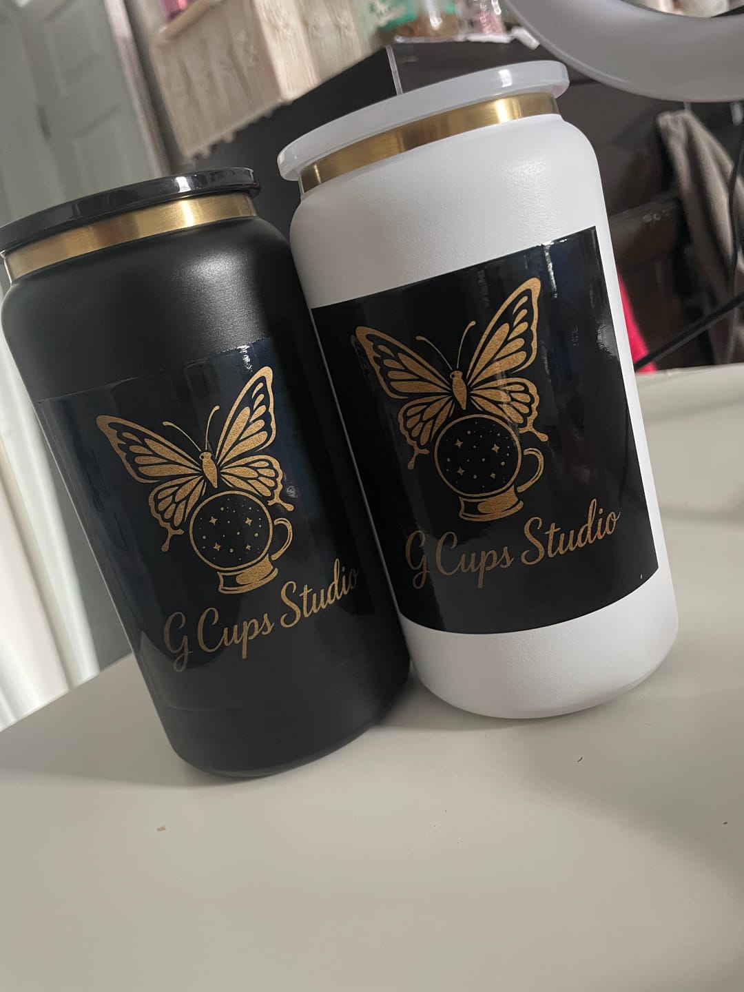 Customer photo review of Custom UV DTF Wrap or Decal