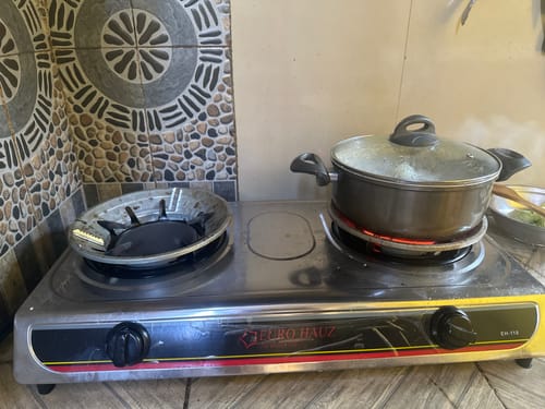 Customer photo review of EuroHauz™ Infrared Gas Stove with FREEBIES