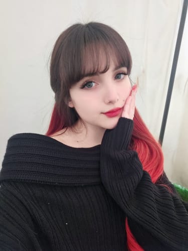 Customer photo review of SWEATER LINA NEGRO