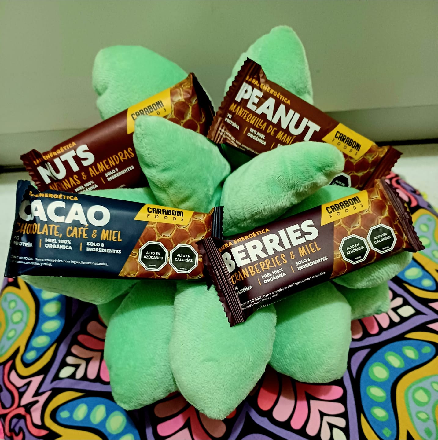 Customer photo review of CACAO | Chocolate 100% Café de grano + Miel Cruda Barra Energética 50 gr.