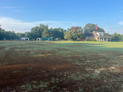 Customer photo review of GCI Turf Cart Buddy 50 Gallon