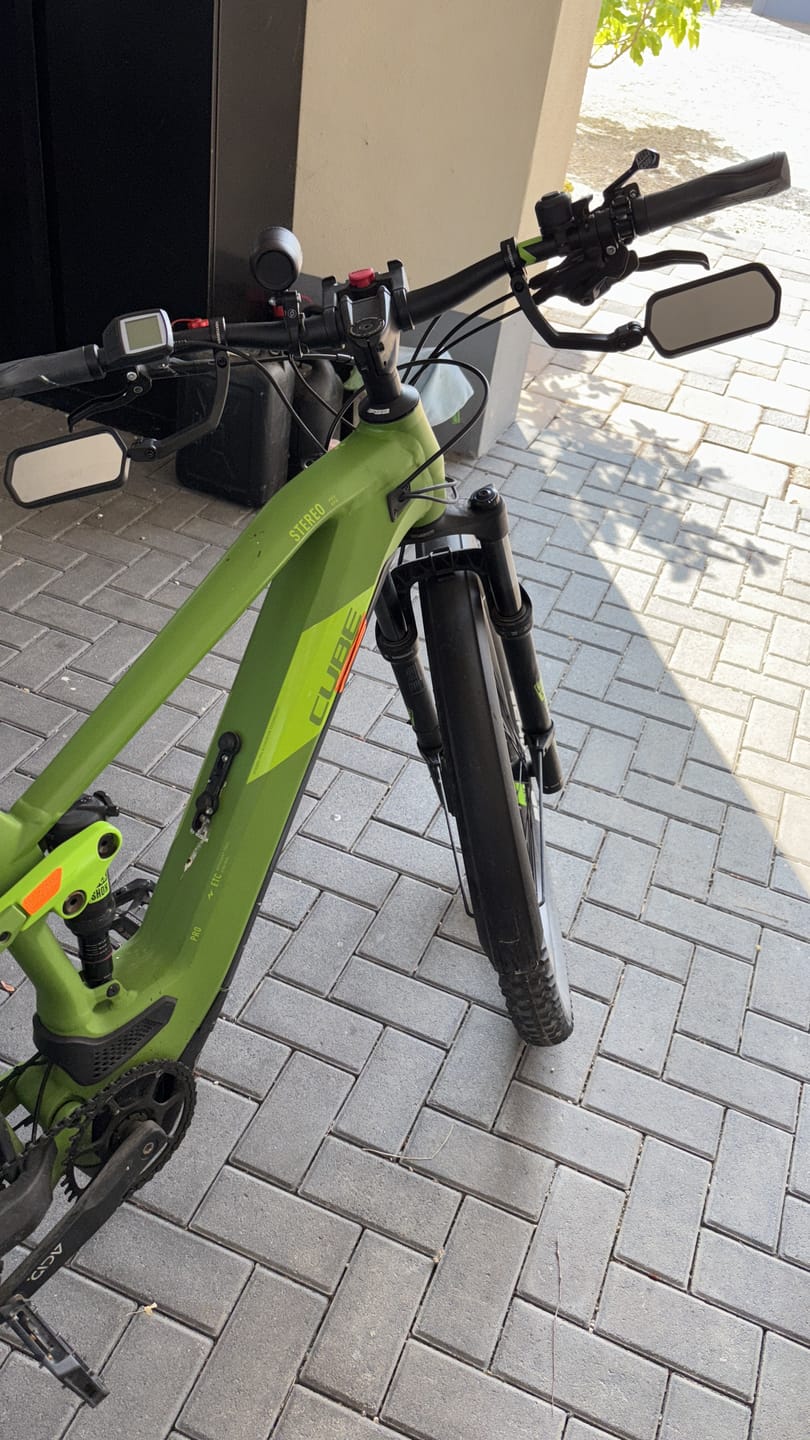 Customer photo review of NEXTCOVER® Fahrradspiegel für Lenker mit Echtglas