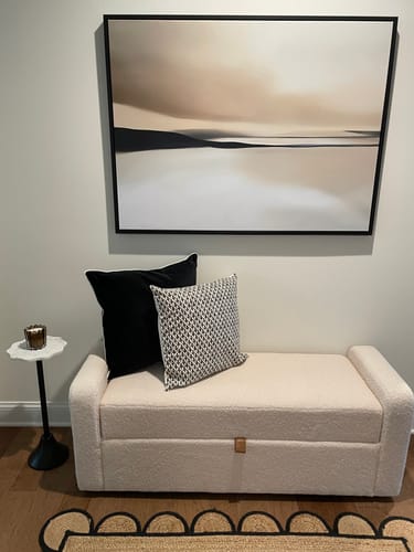 Customer photo review of Desert Quietude Canvas Art – Horizontal