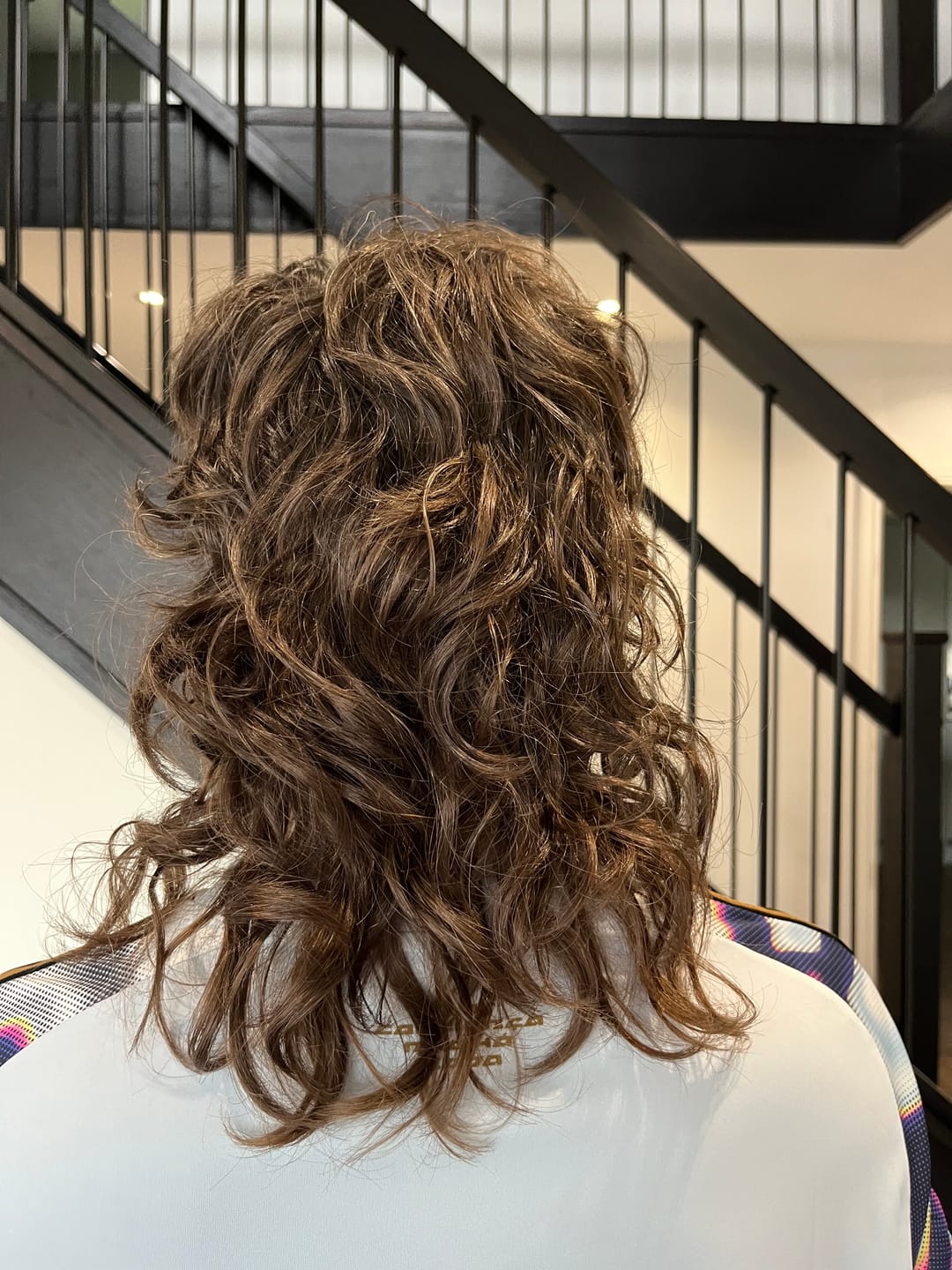 Customer photo review of Flaxseed & Kalahari Melon Curl Defining Custard