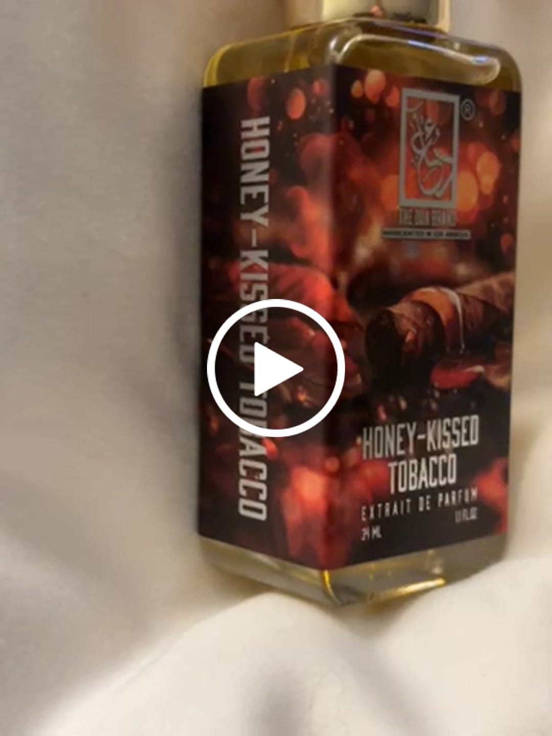 Customer video review of Honey-Kissed Tobacco