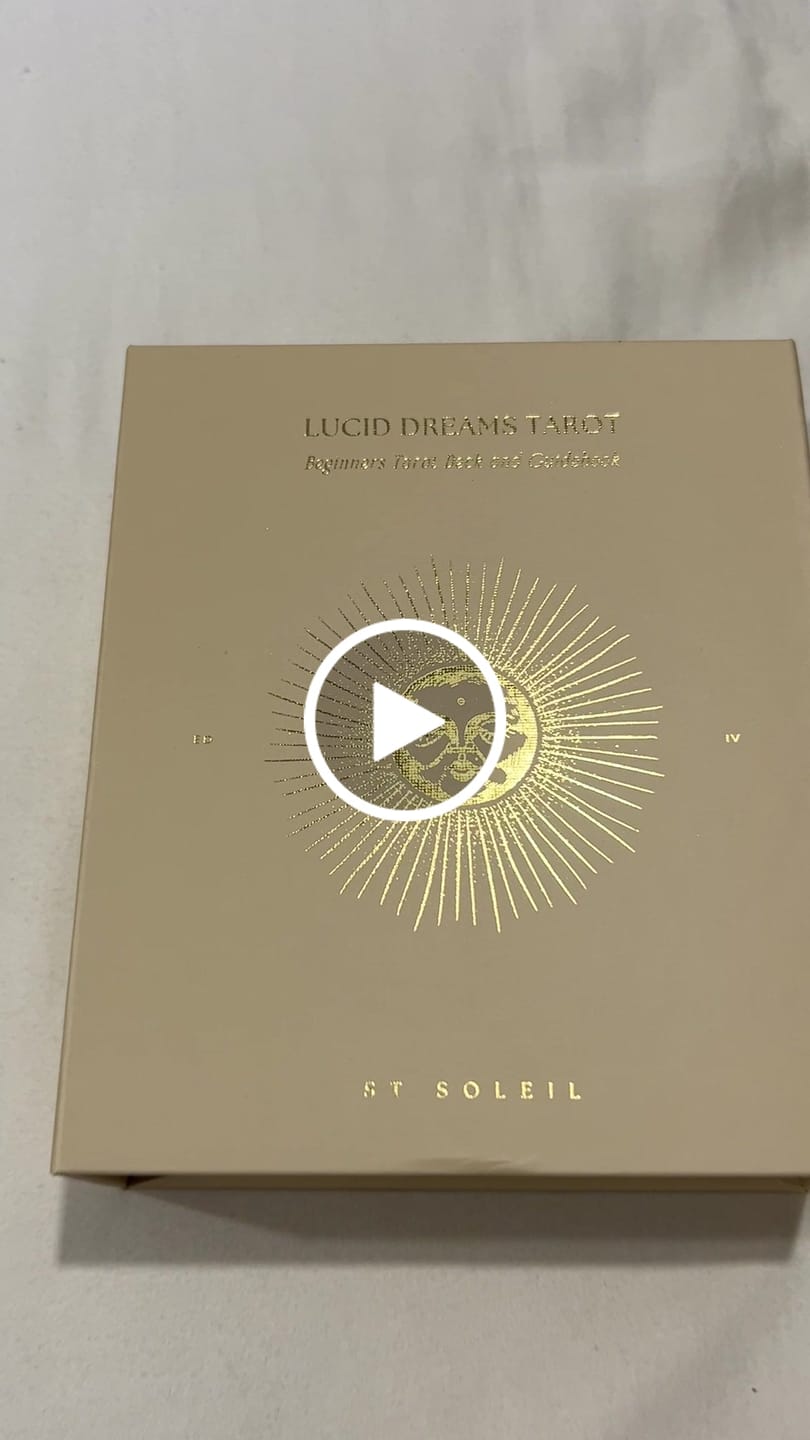 Customer video review of Lucid Dreams Beginners Tarot • With Keywords™ {EDITION 4}